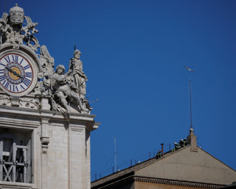 Conclave smoke signals ready: Vatican installs chimney over Sistine Chapel