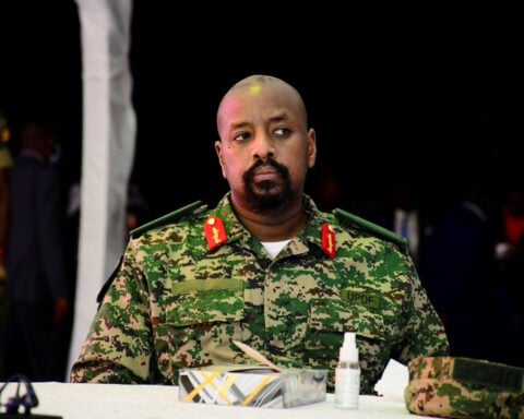 Uganda's military chief says missing opposition official is 'in my basement'