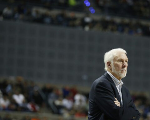 Some key moments in the career of San Antonio coach Gregg Popovich