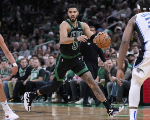 Jrue Holiday still day-to-day as Celtics prepare for playoff matchup with Knicks