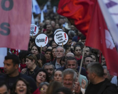 Turkish Cypriots protest over what they say is Turkey's introduction of Islam into education system