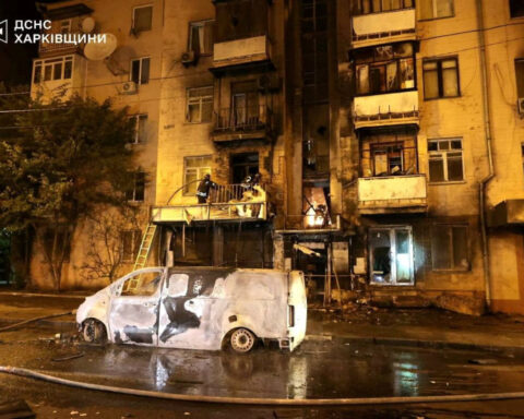 Russian drones hit apartment block in Ukraine's Kharkiv, 46 hurt