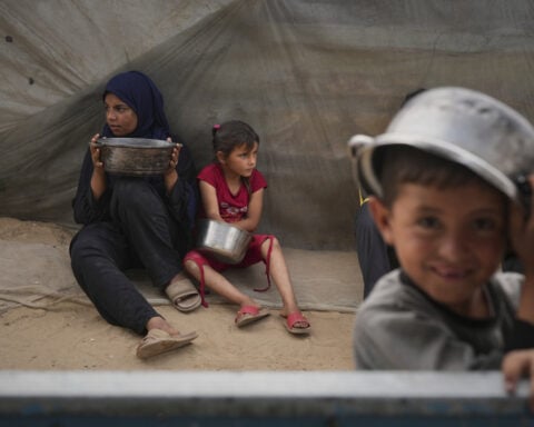 Groups fear Israeli proposal for controlling aid in Gaza will forcibly displace people