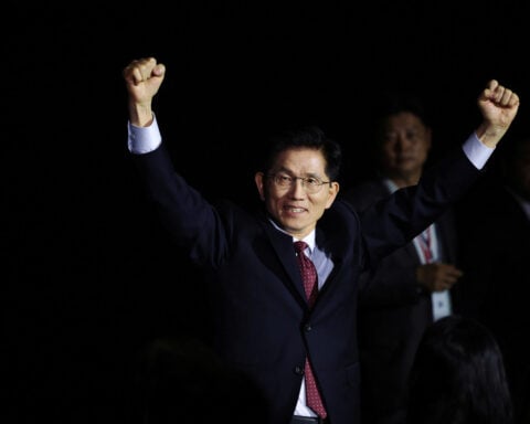 South Korea's conservatives pick hardline Kim Moon-soo as presidential candidate