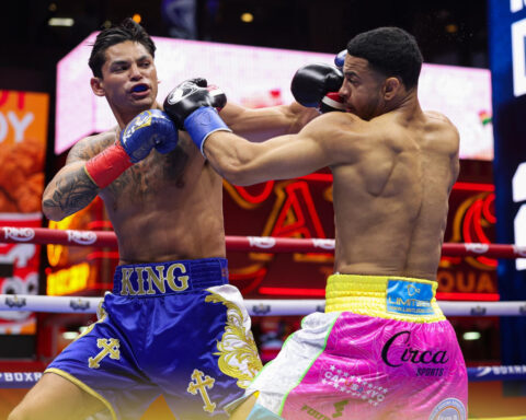 Ryan Garcia suffers shock defeat to Rolando Romero on return from doping ban