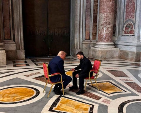 Zelensky says talks with Trump at pope’s funeral were their ‘best’ yet