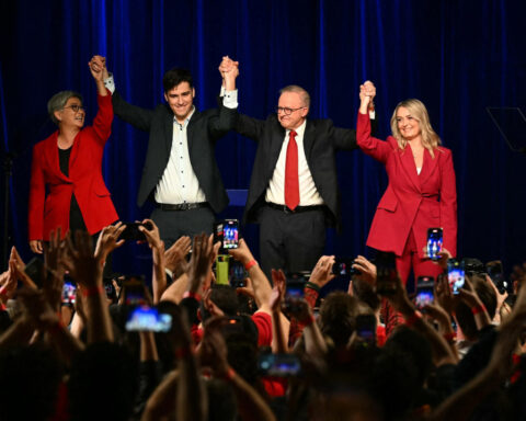 Hear Australian PM's speech after 'landslide victory' in test of anti-Trump sentiment