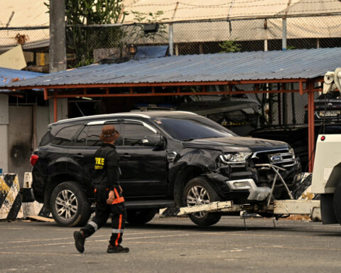 Five-year-old girl among two dead in Manila airport car crash