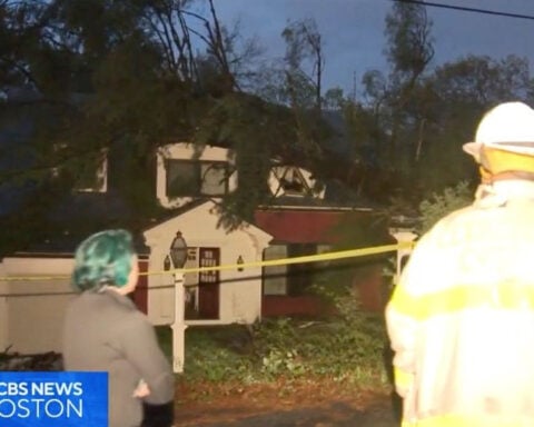 Massachusetts residents forced to leave homes after severe thunderstorm causes damage