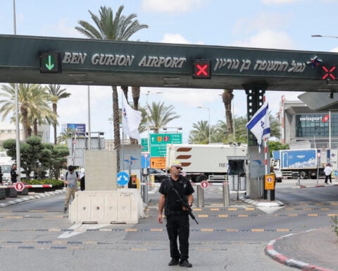 Missile fired by Yemen's Houthis lands near Israel's main airport