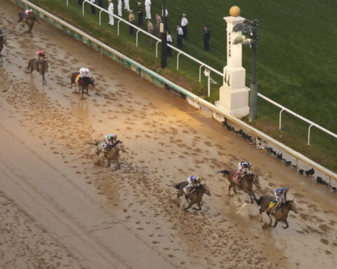 Plans are unclear for Kentucky Derby winner Sovereignty and others with the Preakness 2 weeks away