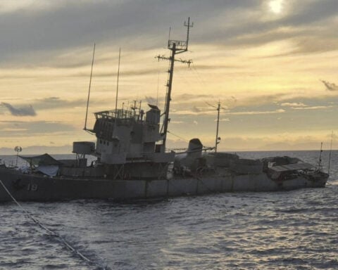 US and Philippine forces cancel ship-sinking drill after World War II-era target prematurely sinks