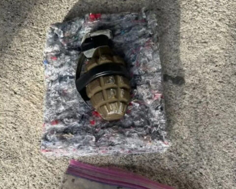 Driver throws live grenade out of window during CHP car chase