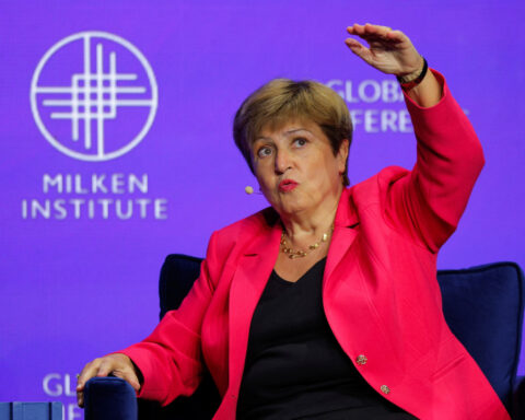 IMF's Georgieva says IMF has been vocal about China's need to change economic model