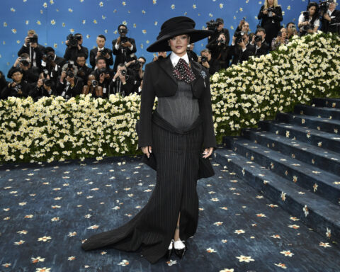 Rihanna is expecting baby No. 3 with A$AP Rocky, the rapper confirms at the 2025 Met Gala