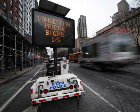 New York asks judge to bar Trump from killing congestion pricing program