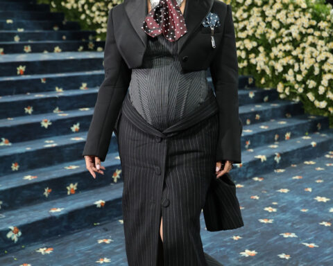 Rihanna reveals third pregnancy at the Met Gala