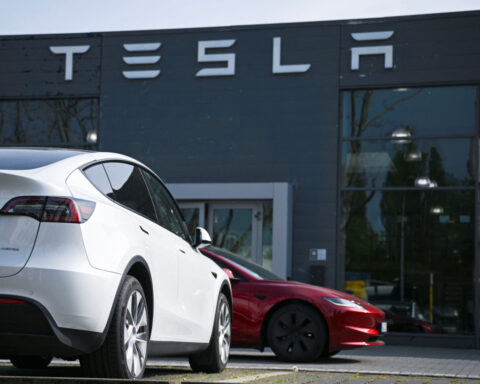 Tesla's German car sales nearly halved in April