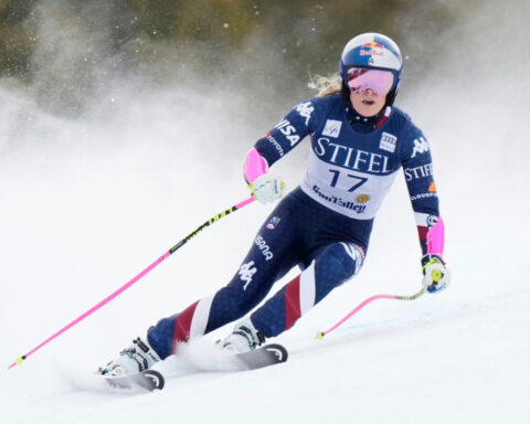 Lindsey Vonn says she proved to herself and her doubters that ‘I deserve to be here’ after skiing return