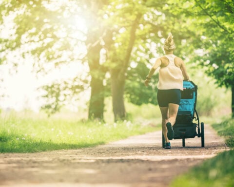 Running with a stroller: 2 biomechanics researchers on how it affects your form − and risk of injury