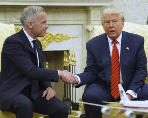 The Latest: Prime Minister Carney rebuffs Trump’s push to make Canada the 51st state