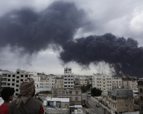 Israel says it has disabled Yemen's main airport with airstrikes against rebels