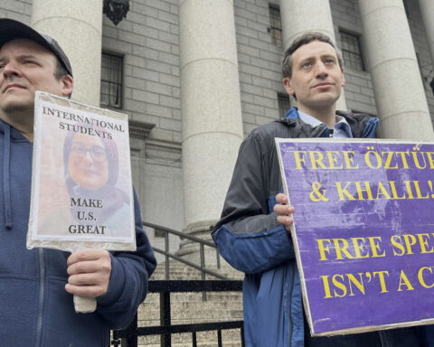 Appeals court makes no immediate decision in detention cases of two university students