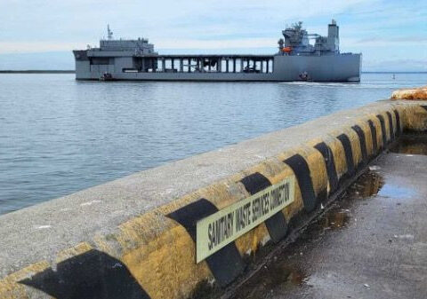'My father would be so proud:' Daughter of new Navy ship's namesake on hand as ship arrives in Virginia