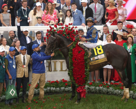 Kentucky Derby winner Sovereignty will not race in the Preakness