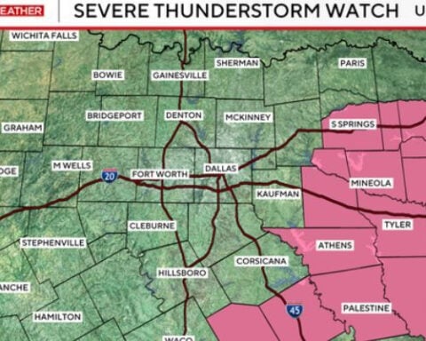 Flooding possible in North Texas as heavy rain returns