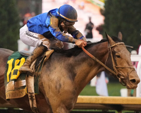Kentucky Derby winner Sovereignty won't run in the Preakness, dashing Triple Crown possibility