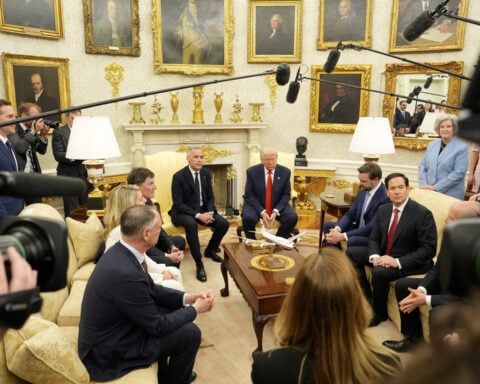 Canada's Carney becomes the latest foreign leader to get the Trump treatment in the Oval Office