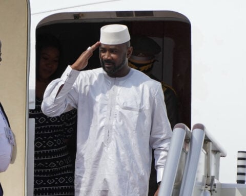 Mali's military government is suspending political parties' activities, state TV says