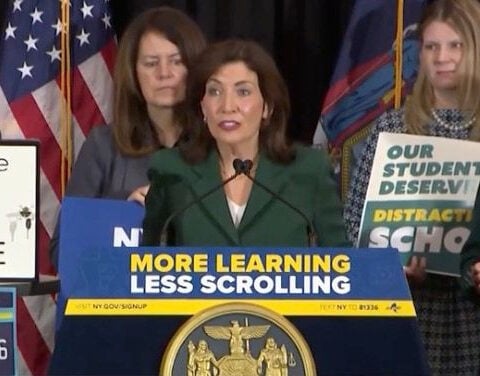 New York to become largest state in the country to implement cellphone ban in K-12 schools