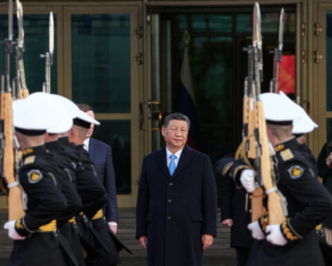 China's Xi arrives in Moscow in show of support for Putin after Ukrainian drones target capital