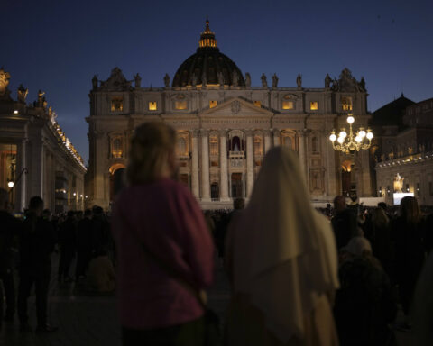 Black smoke pours from Sistine Chapel chimney, indicating no pope was elected as conclave opens