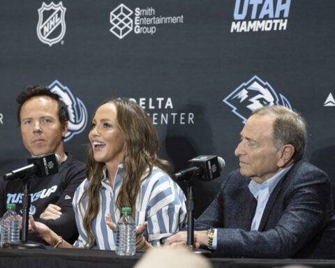 Utah Mammoth is the permanent name of the NHL team in Salt Lake City
