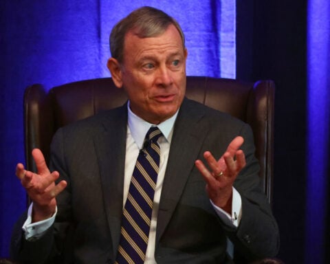 Chief Justice Roberts says judicial independence is key to checking Congress and the president