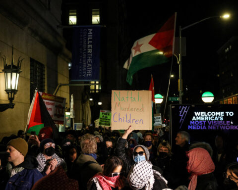 US charges NY man with hate crimes over Columbia protests