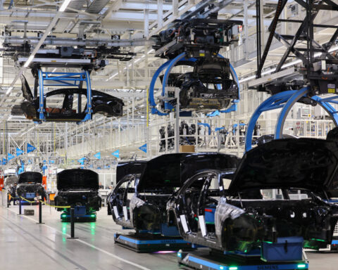 German exports, industrial production rose in March ahead of tariffs