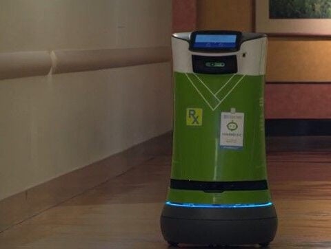 Star Wars-inspired bot debuts at hospital