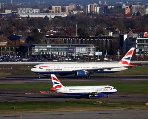 British Airways parent IAG to order about 30 jets from Boeing, Bloomberg News reports