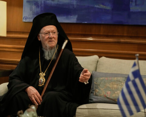 Orthodox Church leader says faith is humanity's safeguard against the 'impending robotocracy'