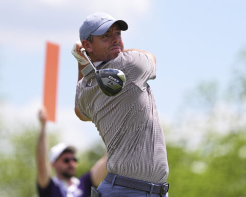 Mitchell shoots 61 for 1-shot lead at Truist Championship; McIlroy shows rust in 66