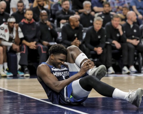 Anthony Edwards scares the Timberwolves with a sprained ankle before returning in strong finish