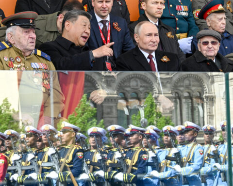 Russia parades drones it uses against Ukraine on Moscow's Red Square