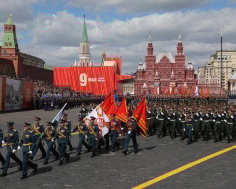 Putin and Trump exchanged World War Two anniversary greetings via aides, Kremlin says