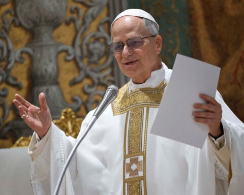 Hear newly elected pope deliver homily during first Mass