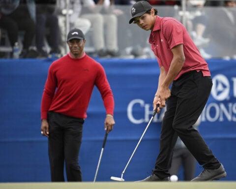 Tiger Woods' son Charlie misses out on US Open qualifying again