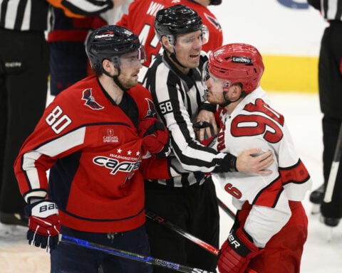 Hurricanes return home for Game 3 matchup with Capitals after splitting two road games